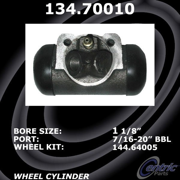 Centric Parts Drum Brake Wheel Cylinder Premium with OE style replacement 134.70010