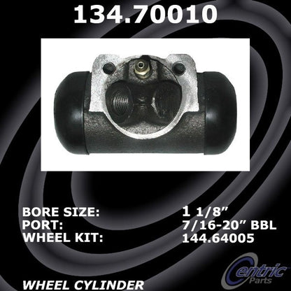 Centric Parts Drum Brake Wheel Cylinder Premium with OE style replacement 134.70010