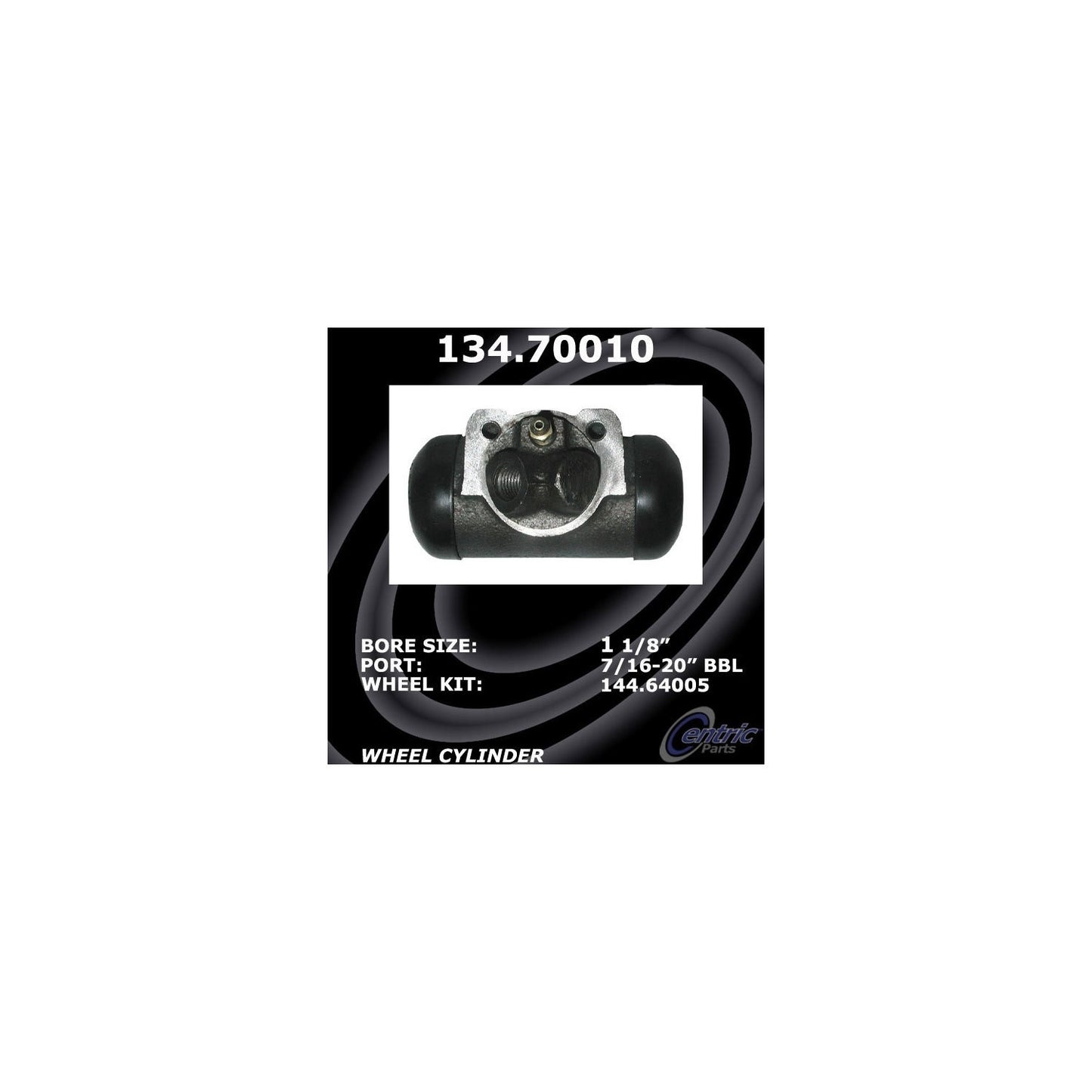 Centric Parts Drum Brake Wheel Cylinder Premium with OE style replacement 134.70010
