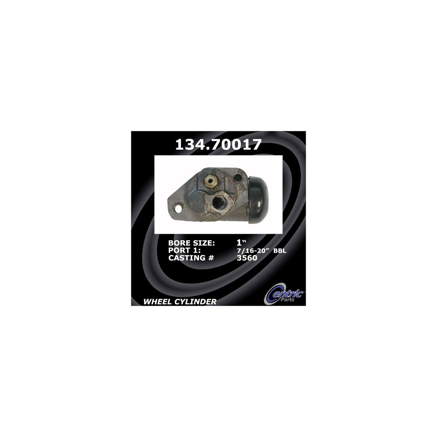 Centric Parts Drum Brake Wheel Cylinder Premium OE style replacement 134.70017