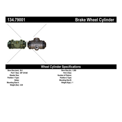 Centric Parts Premium Wheel Cylinder 134.79001