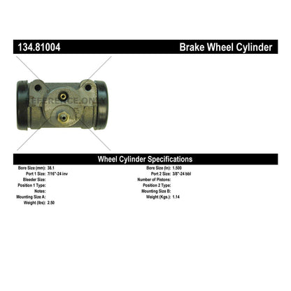 StopTech Premium Wheel Cylinder 134.81004