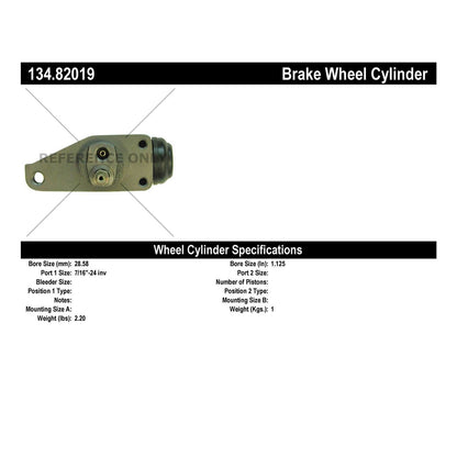 Centric Parts Premium Wheel Cylinder 134.82019