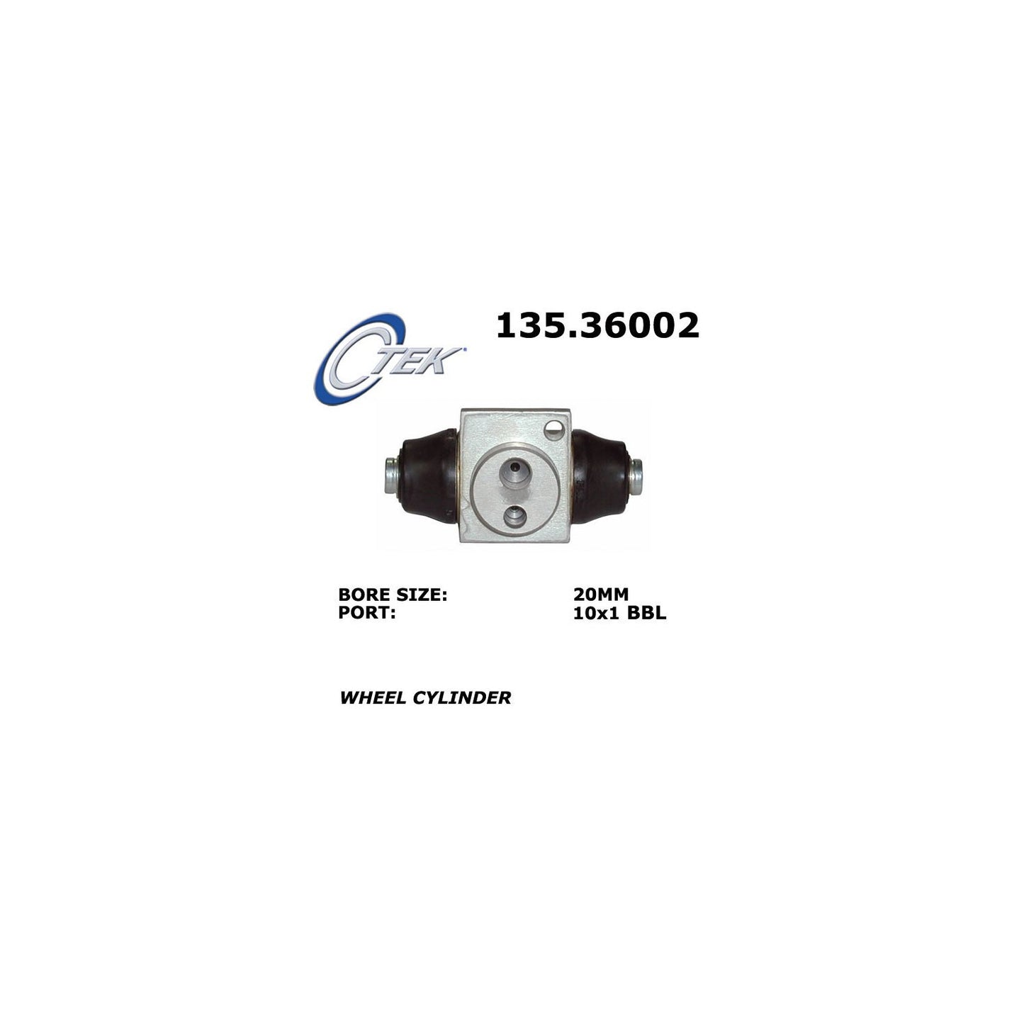 Centric Parts Drum Brake Wheel Cylinder Standard for 2000-2003 Saturn L100 L200 LS LS1 LS2 LW1 LW200 135.36002
