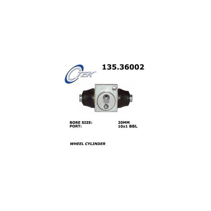 Centric Parts Drum Brake Wheel Cylinder Standard for 2000-2003 Saturn L100 L200 LS LS1 LS2 LW1 LW200 135.36002