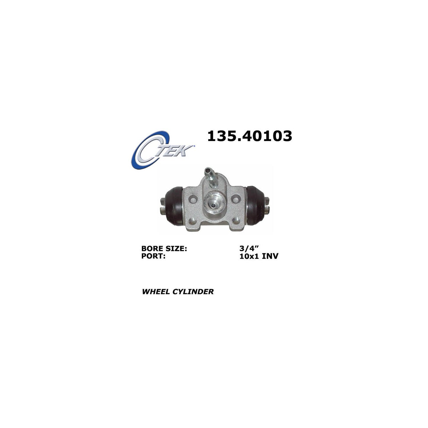 Centric Parts Drum Brake Wheel Cylinder Standard for 2000-1997 Acura EL, 1993-1990 Honda Accord