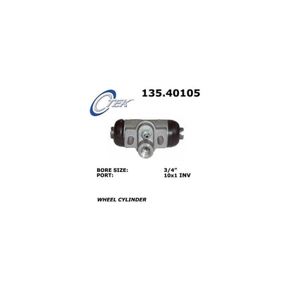 Centric Parts Drum Brake Wheel Cylinder Standard for 1980-1989 Honda Civic CRX Prelude 135.40105