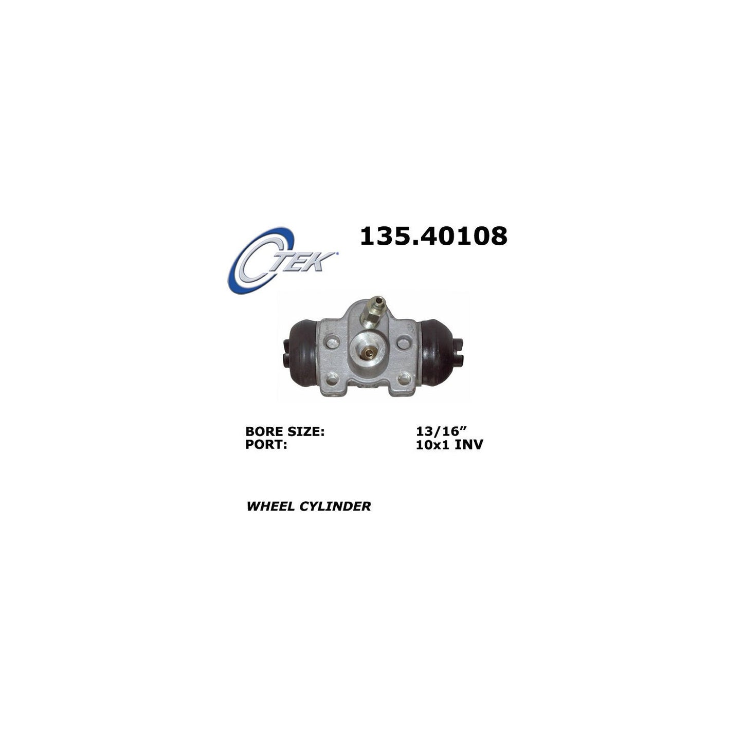 Centric Parts Drum Brake Wheel Cylinder Standard for 1991-2002 Honda Accord 2001-1997 CR-V 135.40108