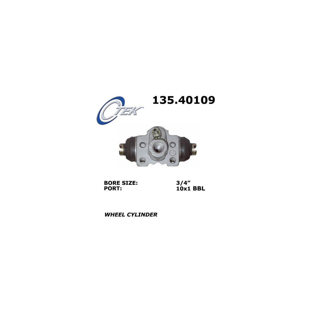 Centric Parts Drum Brake Wheel Cylinder Standard for 2005-2001 Honda Civic 135.40109