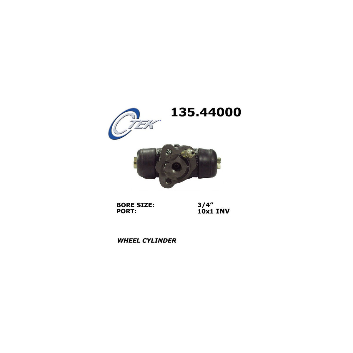 Centric Parts Drum Brake Wheel Cylinder Standard for 1983-2009 Chevrolet Prizm Toyota Camry 135.44000