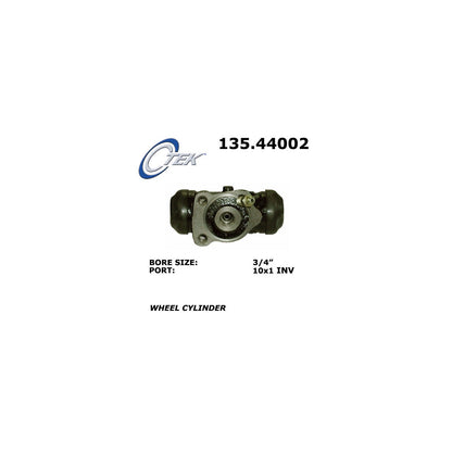 Centric Parts Drum Brake Wheel Cylinder Standard for 1991-1987 Toyota Camry 135.44002