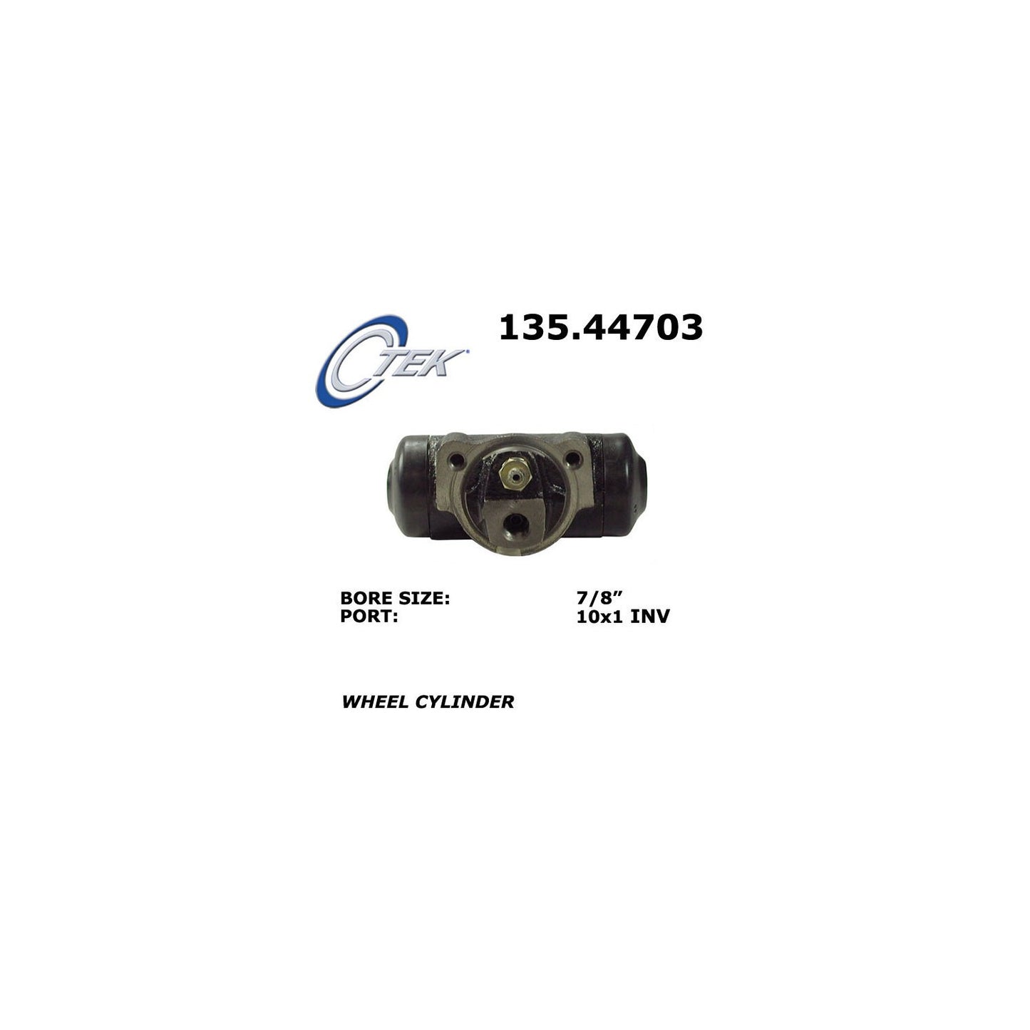 Centric Parts Drum Brake Wheel Cylinder Standard for Toyota 4Runner 1986, Pickup 1979-1995, Previa 1991-1997 135.44703