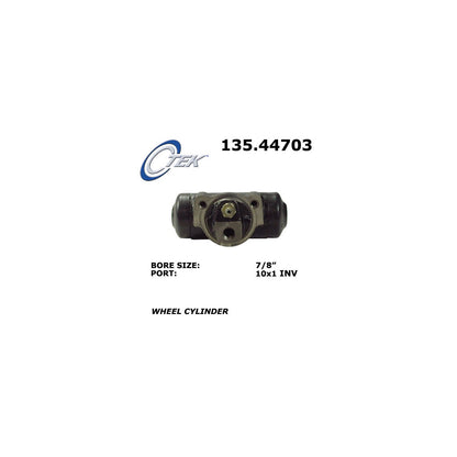 Centric Parts Drum Brake Wheel Cylinder Standard for Toyota 4Runner 1986, Pickup 1979-1995, Previa 1991-1997 135.44703