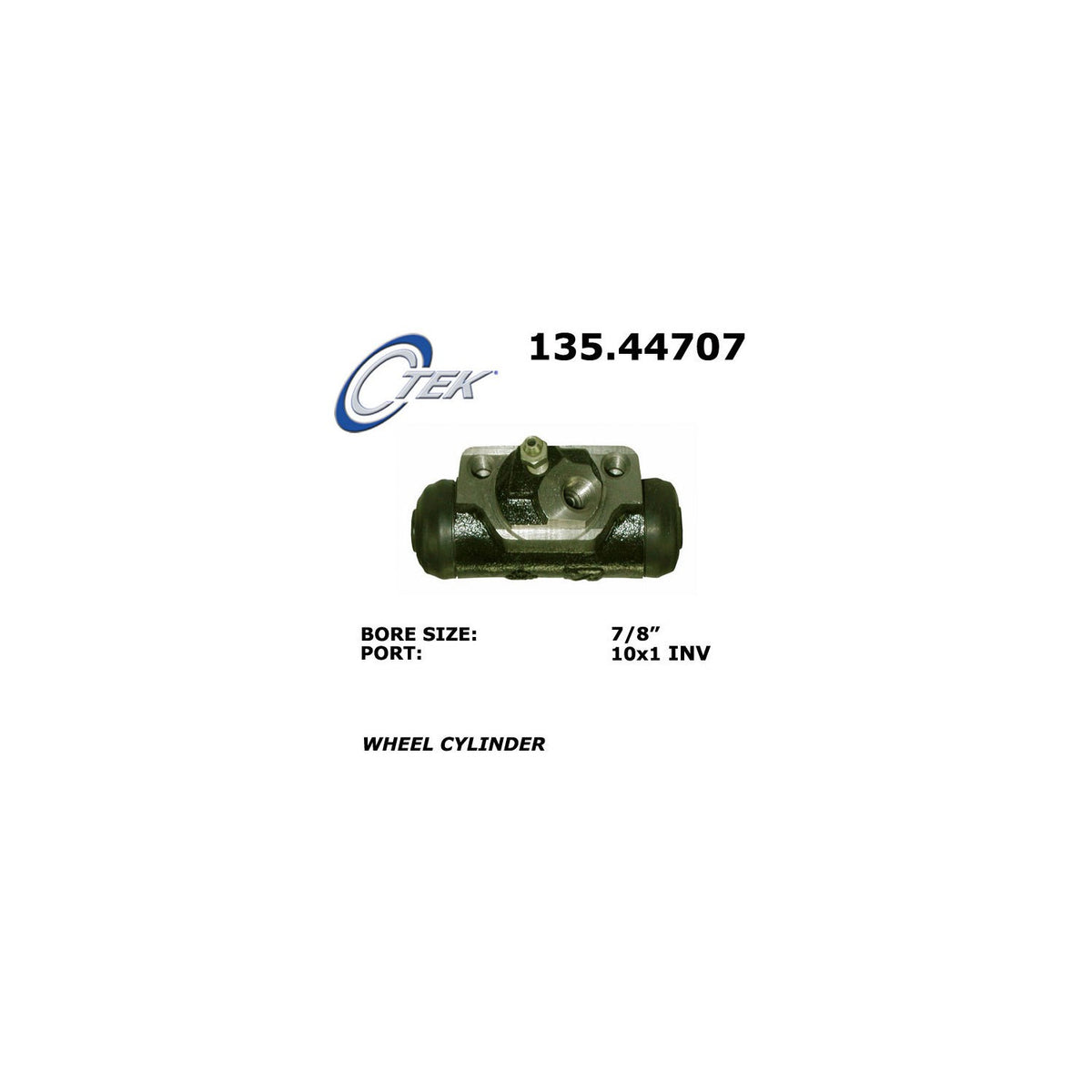 Centric Parts Drum Brake Wheel Cylinder Standard with C‑Tek for 1985-1993 Toyota Pickup 135.44707