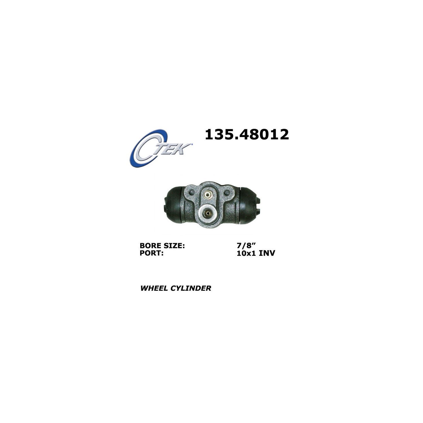 Centric Parts Drum Brake Wheel Cylinder Standard for 2004-1998 Chevrolet Tracker, 1997-1996 Geo Tracker, 2008-1999 Suzuki Grand Vitara, 1998-1991 Sidekick, 2004-1999 Vitara, 1998-1996 X-90, 2006-2002 XL-7 135.48012