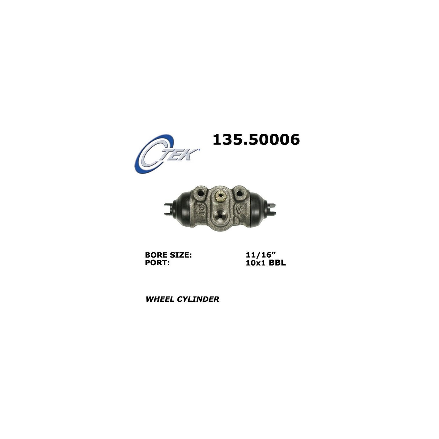 Centric Parts Drum Brake Wheel Cylinder Standard for 2003-2005 Kia Rio 135.50006