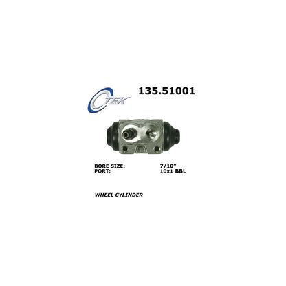 Centric Parts Drum Brake Wheel Cylinder Standard for 2001-2018 Hyundai & Kia 135.51001
