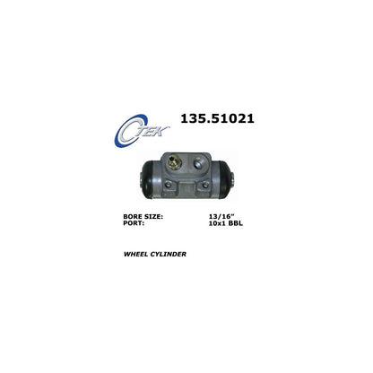 Centric Parts Drum Brake Wheel Cylinder Standard for 2001 Hyundai Santa Fe and 2003-2005 Kia Sedona 135.51021