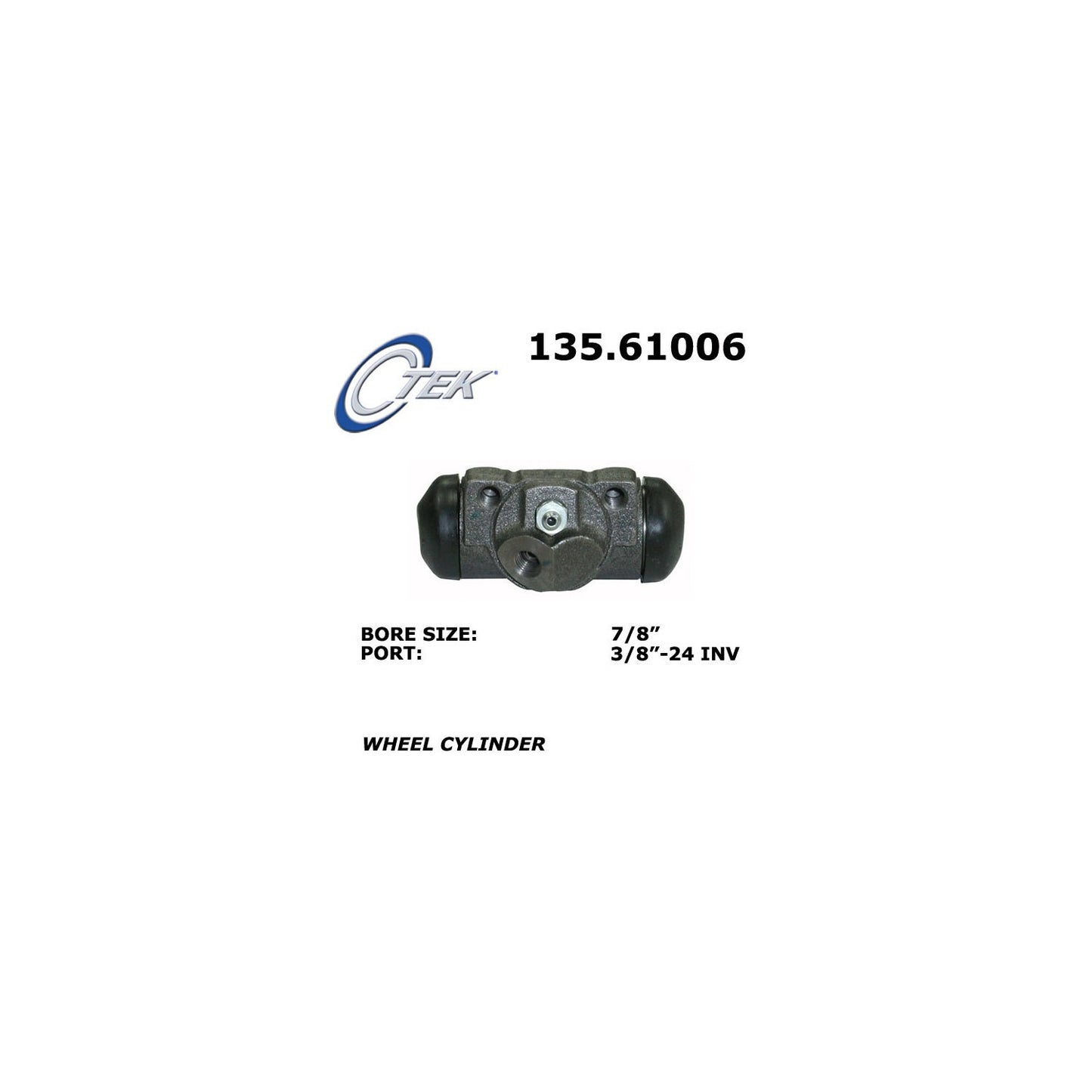 Centric Parts Drum Brake Wheel Cylinder Standard for 1964-1978 American Motors vehicles 135.61006