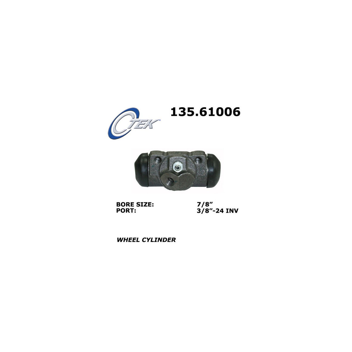 Centric Parts Drum Brake Wheel Cylinder Standard for 1964-1978 American Motors vehicles 135.61006