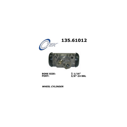 Centric Parts Drum Brake Wheel Cylinder Standard for 1965-1970 Ford Falcon, Mustang, Maverick, Ranchero, Mercury Caliente, Comet, Cyclone, Villager