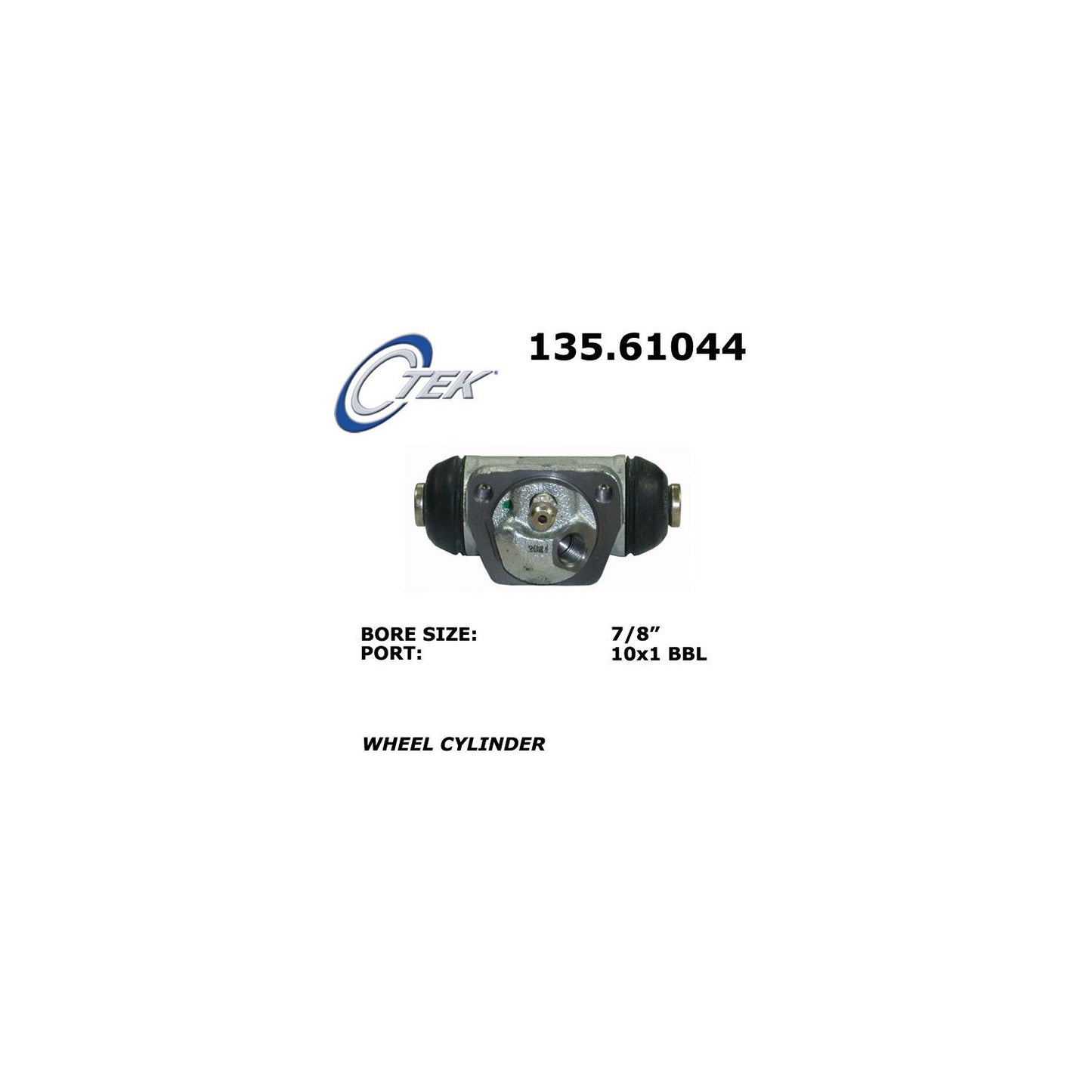Centric Parts Drum Brake Wheel Cylinder Standard for 2000-1995 Ford Contour, 2002-1999 Mercury Cougar, 2000-1995 Mystique 135.61044