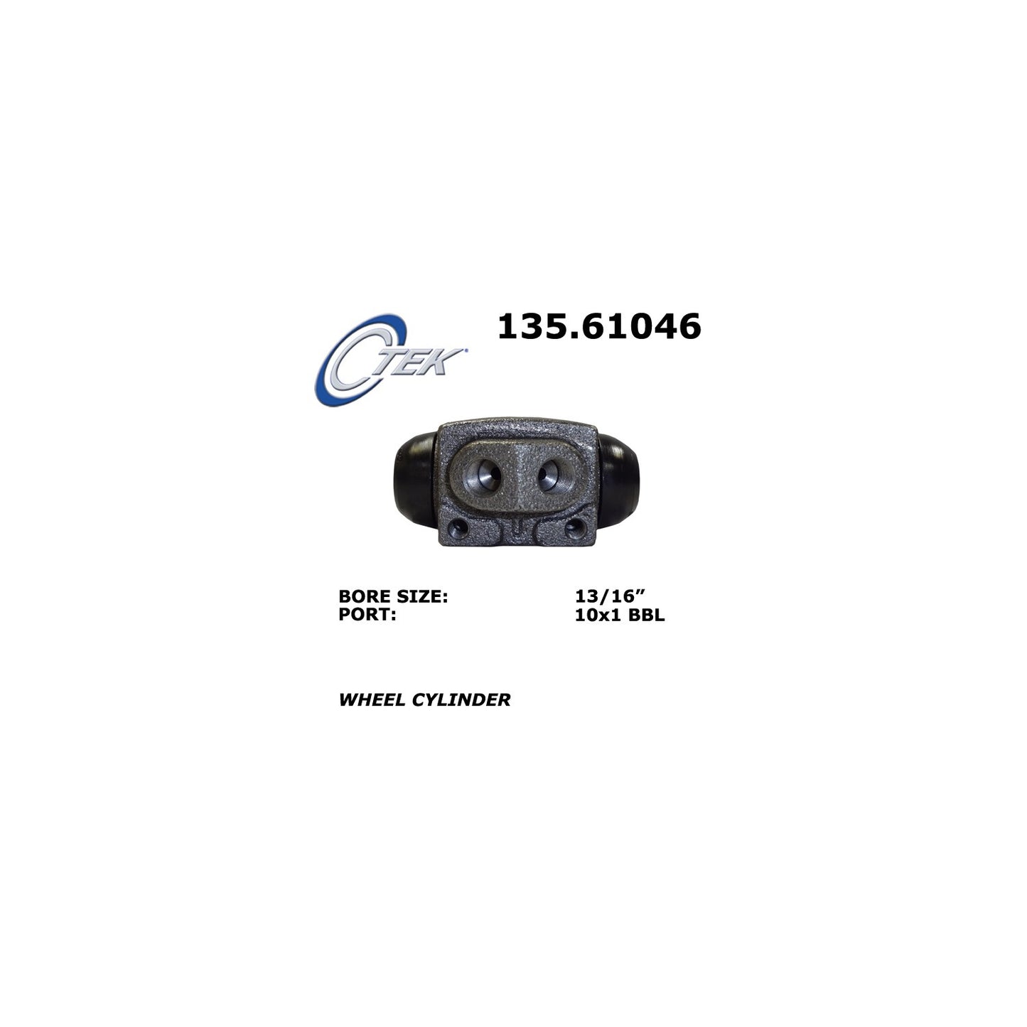 Centric Parts Drum Brake Wheel Cylinder Standard for 2000-2001 Ford Focus Land Rover Freelander 135.61046