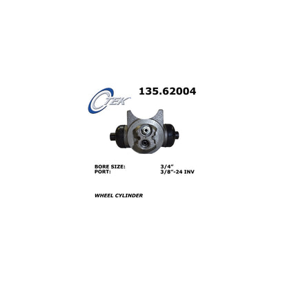 Centric Parts Drum Brake Wheel Cylinder Standard for 1978-1988 Buick Century Regal Chevrolet Camaro El Camino Malibu Monte Carlo S10 S15 Sonoma 135.62004