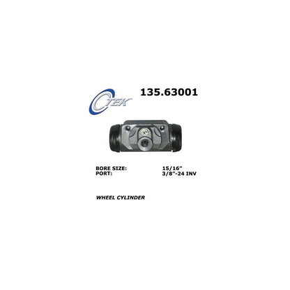 Centric Parts Drum Brake Wheel Cylinder Standard for 1971-1983 Chrysler Models 135.63001