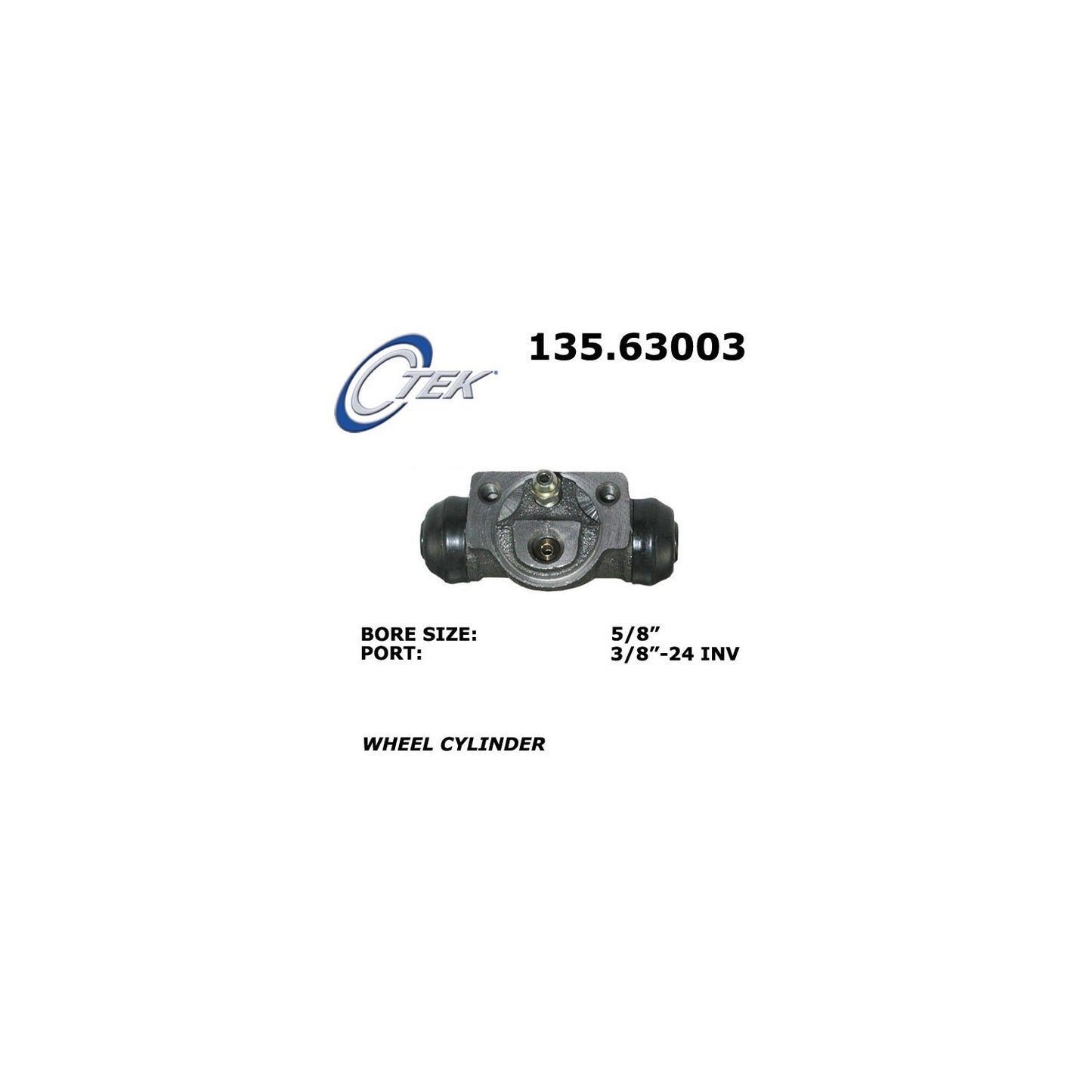 Centric Parts Drum Brake Wheel Cylinder Standard for 1982-2000 Chrysler Vehicles 135.63003