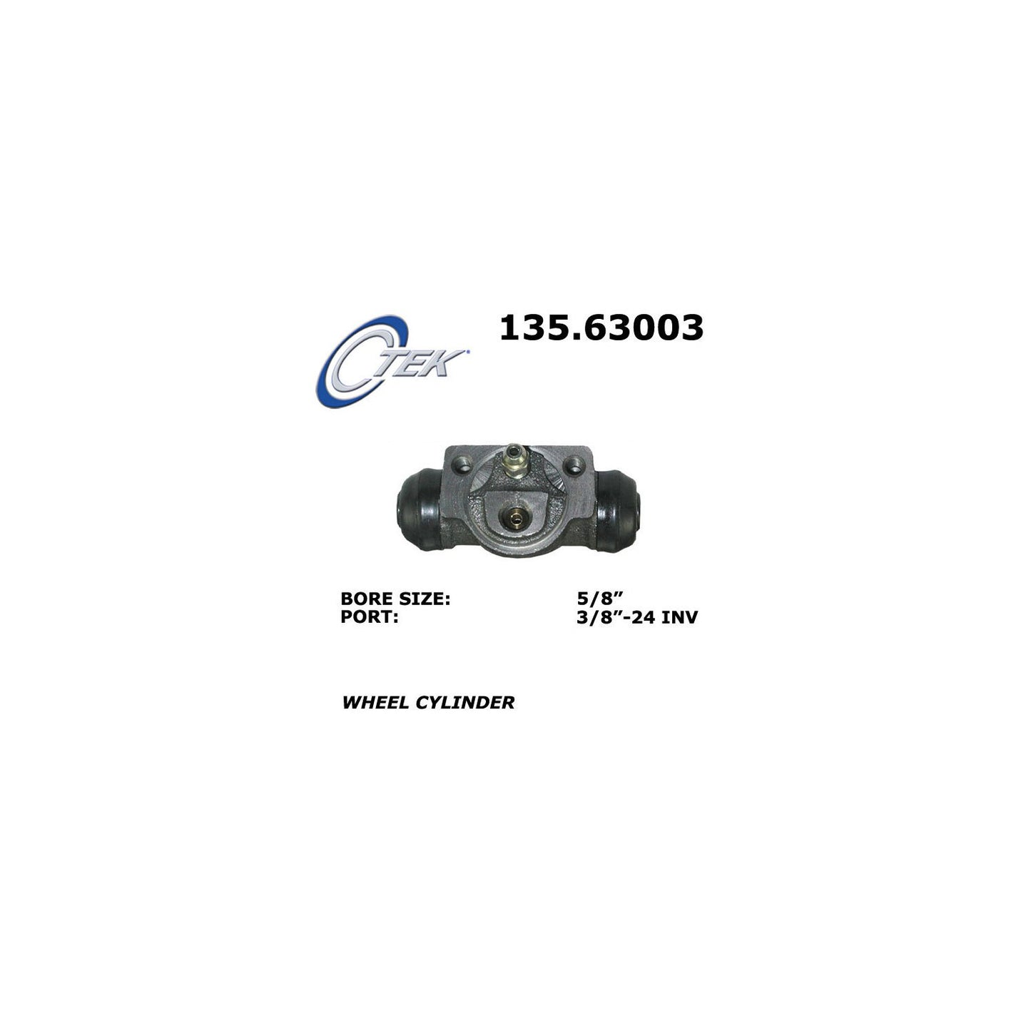 Centric Parts Drum Brake Wheel Cylinder Standard for 1982-2000 Chrysler Vehicles 135.63003