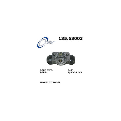 Centric Parts Drum Brake Wheel Cylinder Standard for 1982-2000 Chrysler Vehicles 135.63003