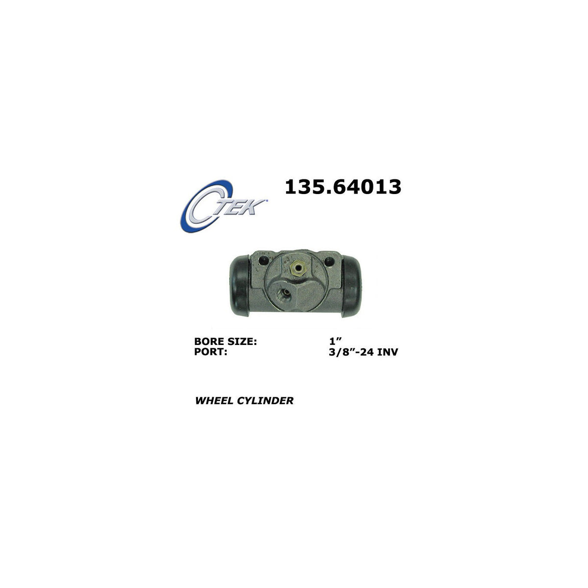 Centric Parts Drum Brake Wheel Cylinder Standard for 1973-1969 American Motors Ambassador 135.64013