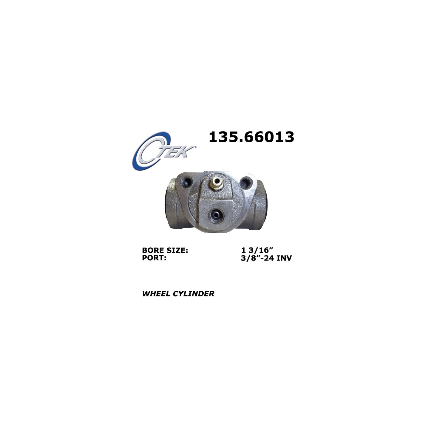 Centric Parts Drum Brake Wheel Cylinder Standard for 1986-1975 Chevrolet C30 Pickup 135.66013