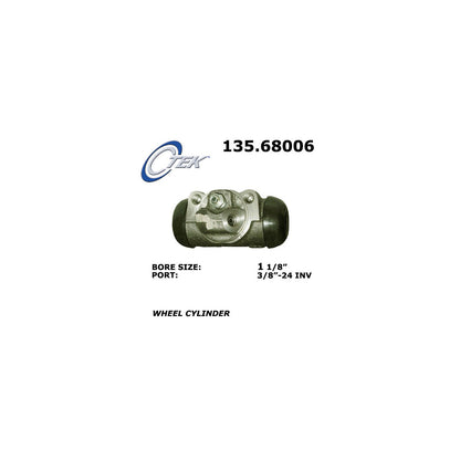 Centric Parts Drum Brake Wheel Cylinder Standard for 1973 Chevrolet C30 Pickup 135.68006