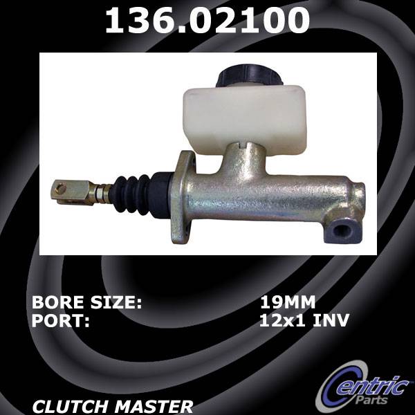 Centric Parts Clutch Master Cylinder Premium 136.02100