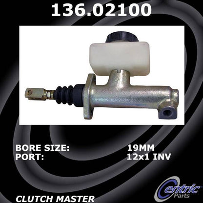Centric Parts Clutch Master Cylinder Premium 136.02100
