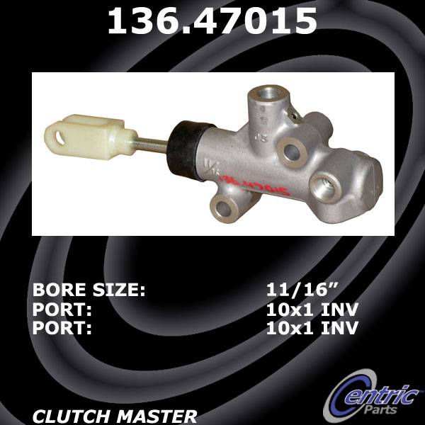 Centric Parts Clutch Master Cylinder Premium 136.47015