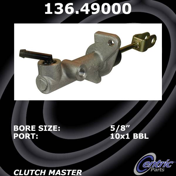 Centric Parts Clutch Master Cylinder Premium 136.49000