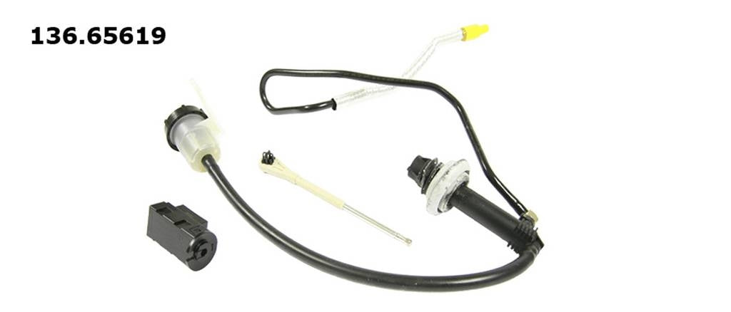 Centric Parts Clutch Master Cylinder Pre-Filled 2 Piece Assembly with Premium Clutch Master and Line 136.65619