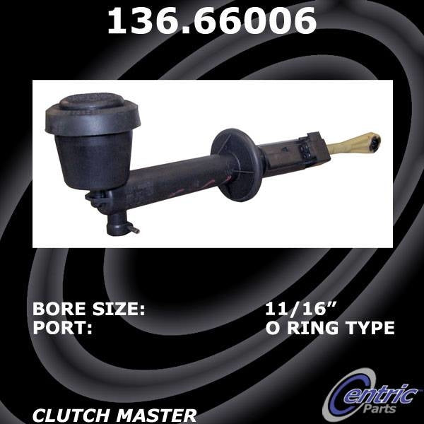 Centric Parts Clutch Master Cylinder Premium 136.66006