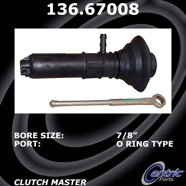 Centric Parts Clutch Master Cylinder Premium 136.67008