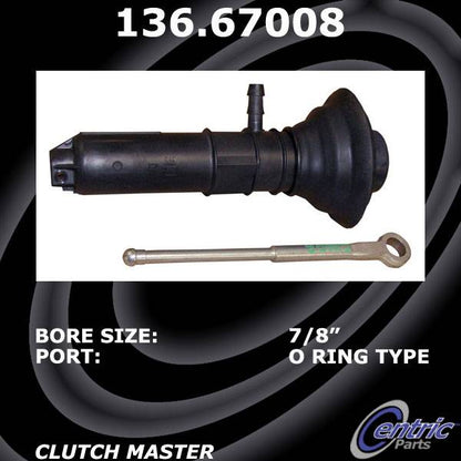 Centric Parts Clutch Master Cylinder Premium 136.67008