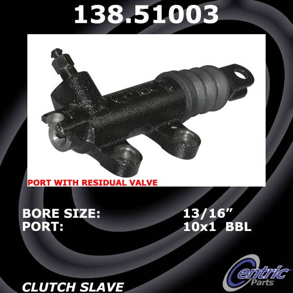 Centric Parts Clutch Slave Cylinder Premium 138.51003