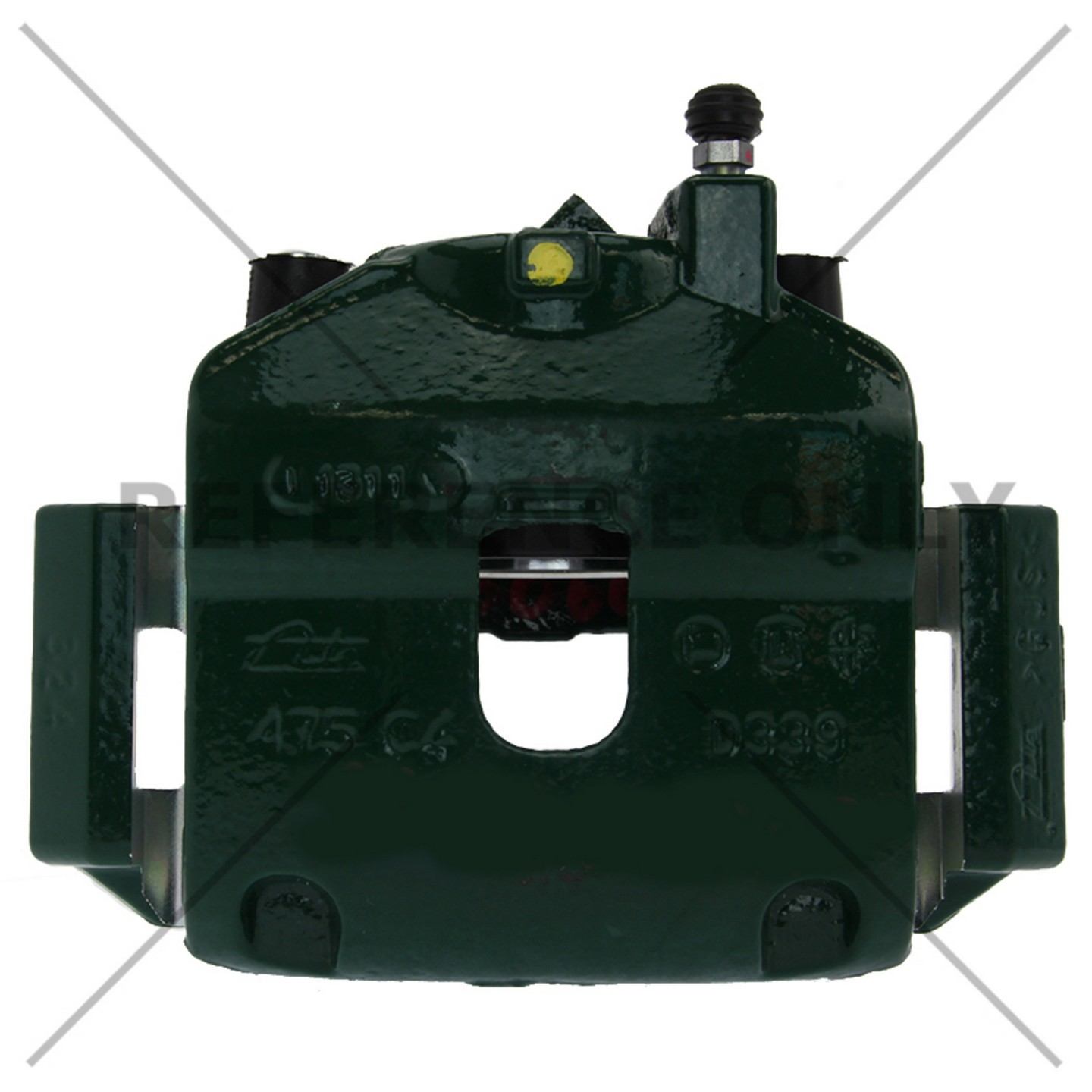 Centric Parts Disc Brake Caliper Remanufactured with Anti-Corrosion Finish 141.04014