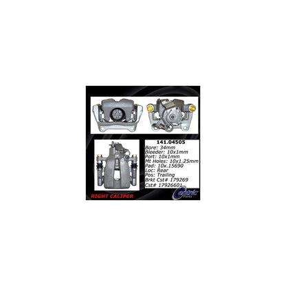 Centric Parts Semi-Loaded Brake Caliper 141.04505