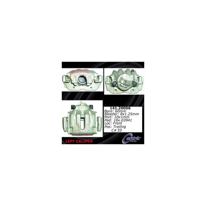 Centric Parts Semi-Loaded Brake Caliper 141.20006