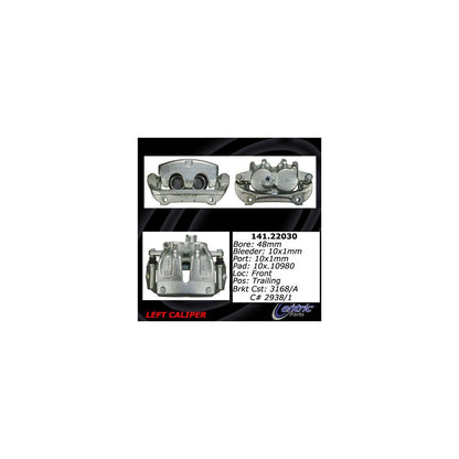 Stoptech Centric Semi-Loaded Brake Caliper - Front Left 141.22030