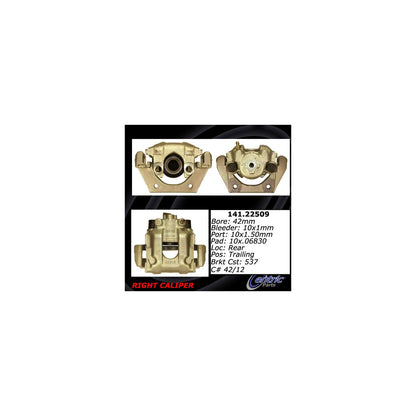 Centric Parts Semi-Loaded Brake Caliper 141.22509