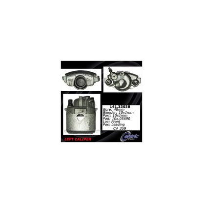 Stoptech Centric Semi-Loaded Brake Caliper - Front Left 141.33038